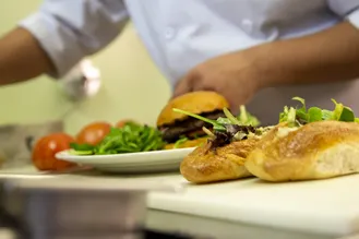 A photo of a bowl of soup.