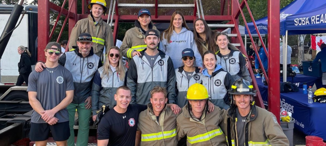 Lambton College's 2024 Firefit Team members