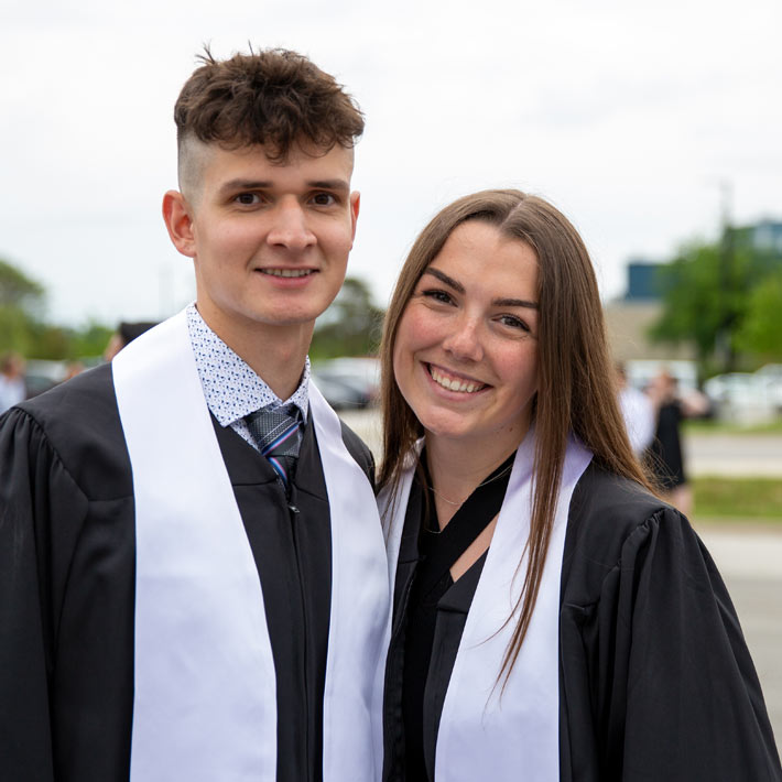 Graduates at Convocation