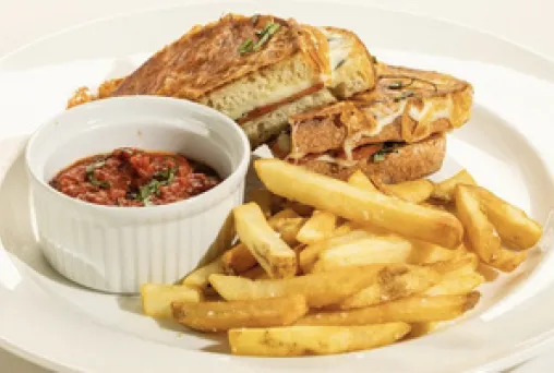 butter-chicken-poutine Pepperoni Mozza Melt